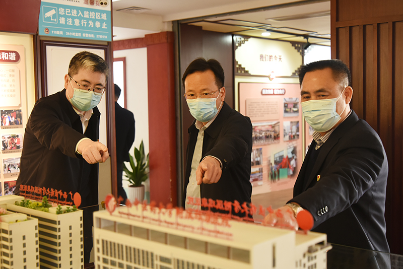 莫锦荣书记到附属瑞康医院调研