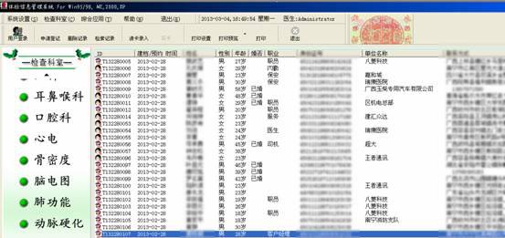 我院体检管理信息系统成功运行