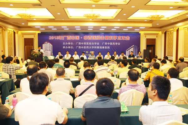 我院承办2013年广西中医?广西中西医结合男科学会第五届学术年会